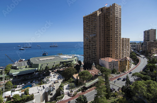 Tableau sur toile Grimaldi Forum e Panorama