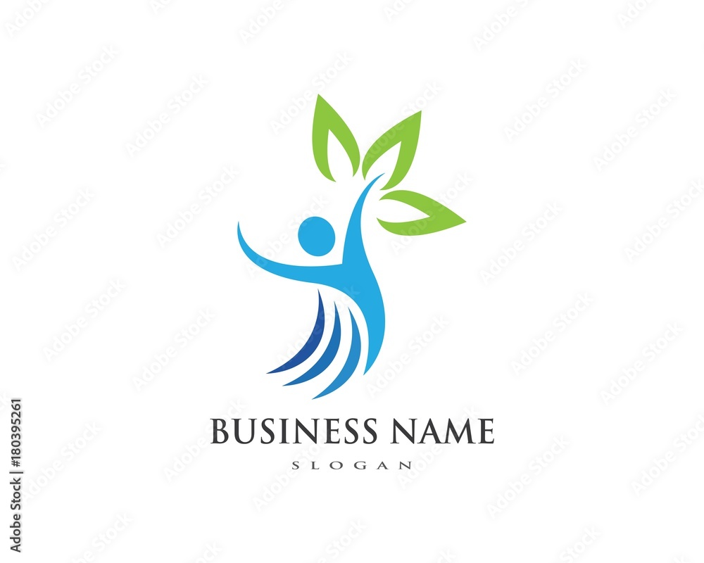 Healthy Life Logo template Healthy Life Logo template