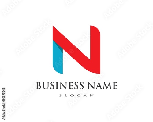 N Letter Logo Business