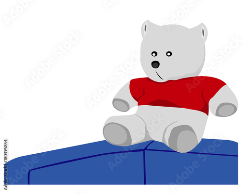 lovely teddy bear vector design