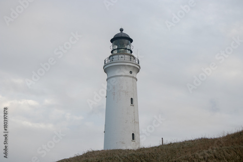 The Hirtshals lighthouse on the northern part of the Jutland peninsula in Denmark. © bphoto
