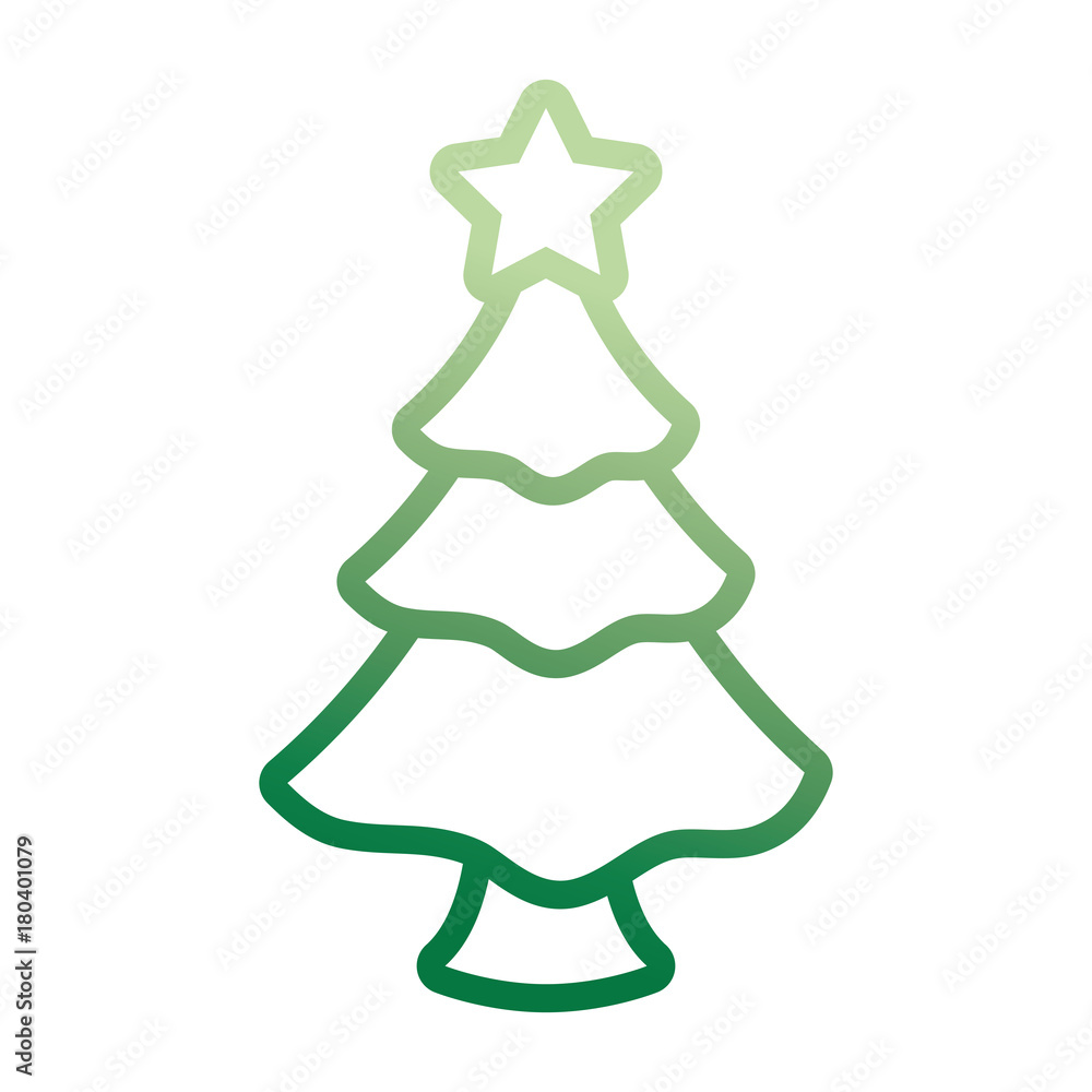 christmas tree icon over white background vector illustration christmas tree icon over white background vector illustration