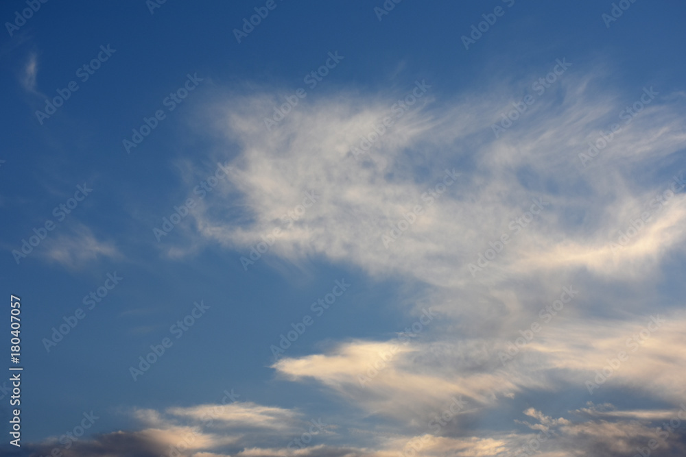  青空と雲「空想・雲のモンスター」