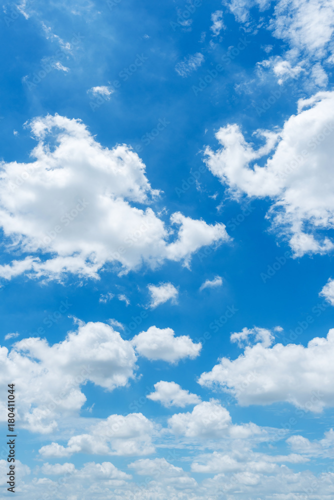 clear blue sky background,clouds with background. Stock Photo
