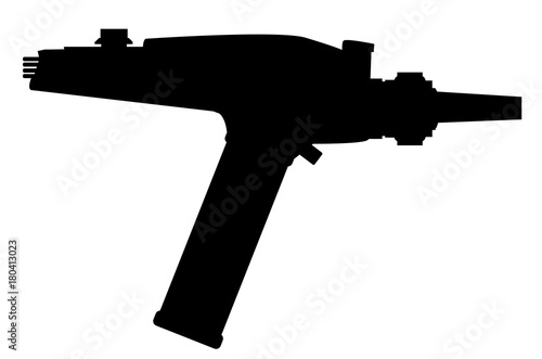 Ray Gun Silhouette