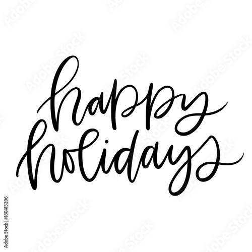 kbecca_vector_handlettering_brushlettered_happyholidays