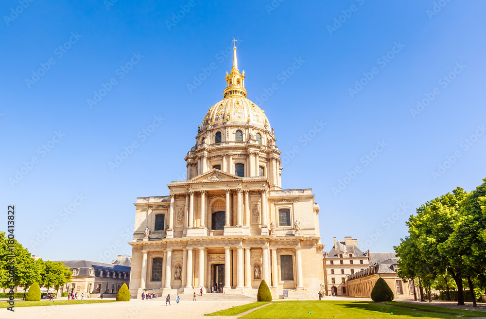 Fototapeta premium Church of the House of Disabled, Paris, France