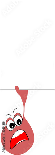 Wütend mit Textfreiraum