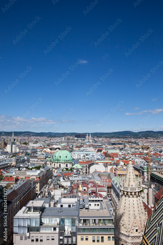 City of Vienna Cityscape in Austria