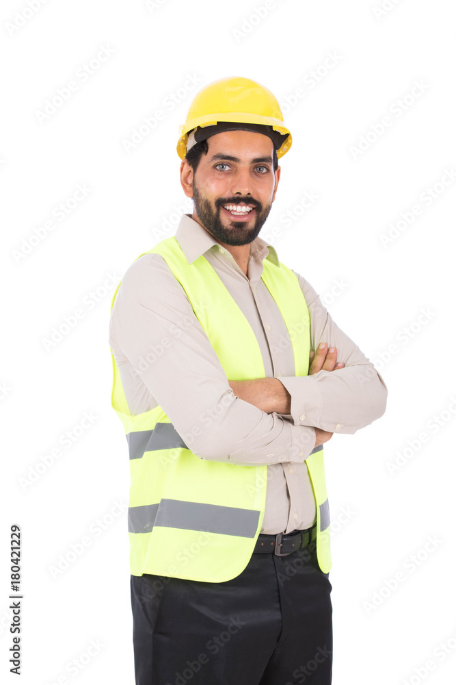 smiling engineer