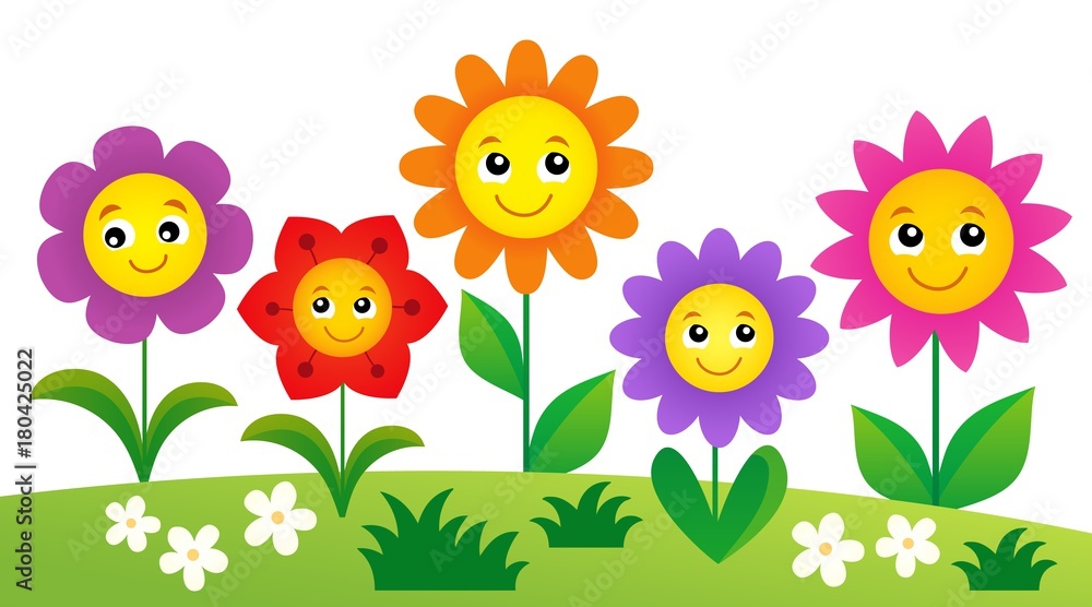 Happy flowers topic image 4 Happy flowers topic image 4