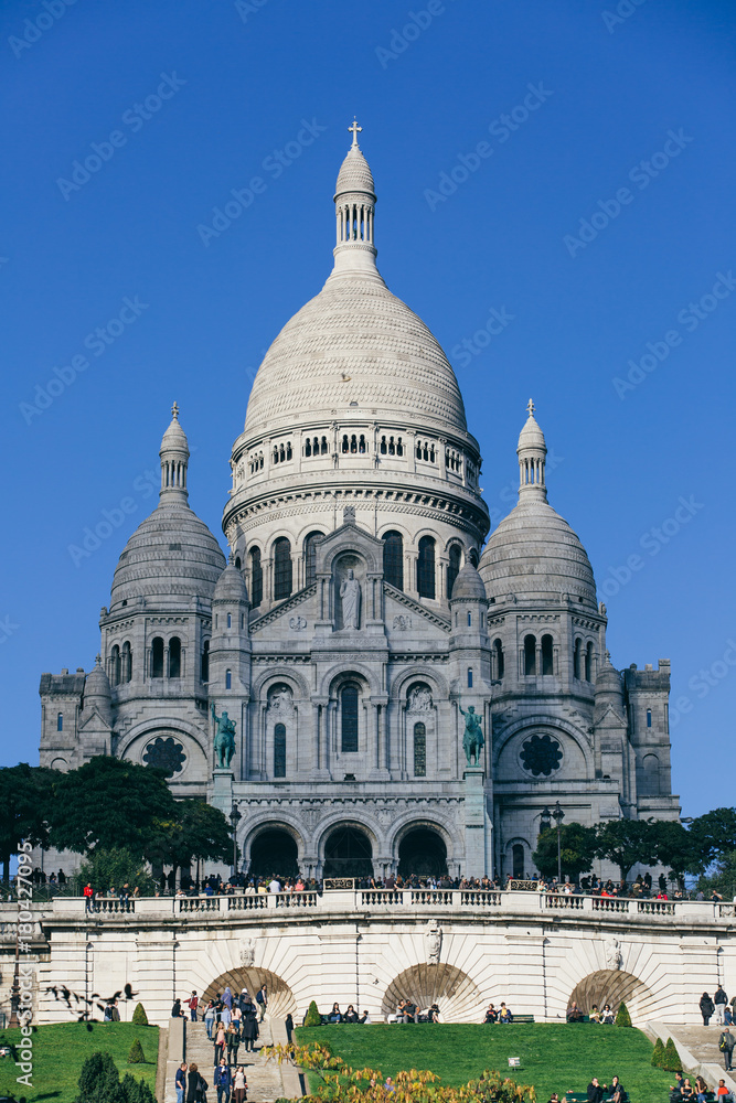 The Basilica of the Sacred Heart of Paris. The Basilica of the Sacred Heart of Paris.