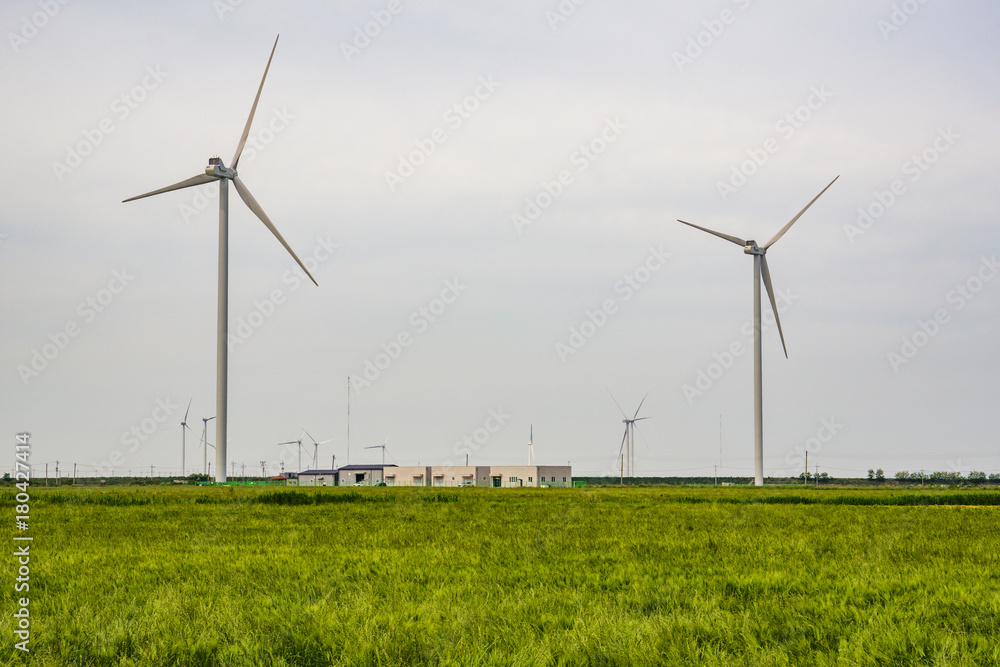 Scenery of wind power generation of Yeonggwang-gun, Jeollanam-do Scenery of wind power generation of Yeonggwang-gun, Jeollanam-do