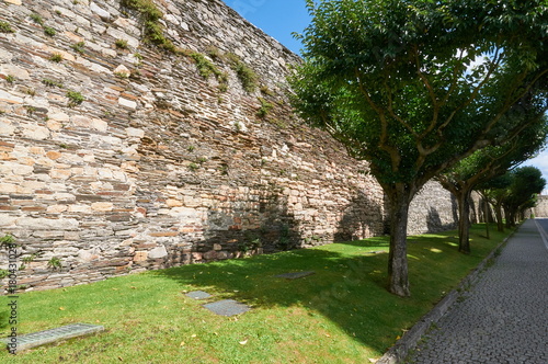The Roman wall of Lugo (Galicia, Spain)