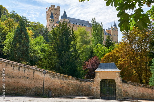 The Alcazar of Segovia (Spain)