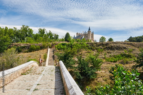 The Alcazar of Segovia (Spain)
