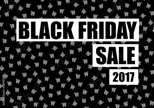 Naklejka black friday
