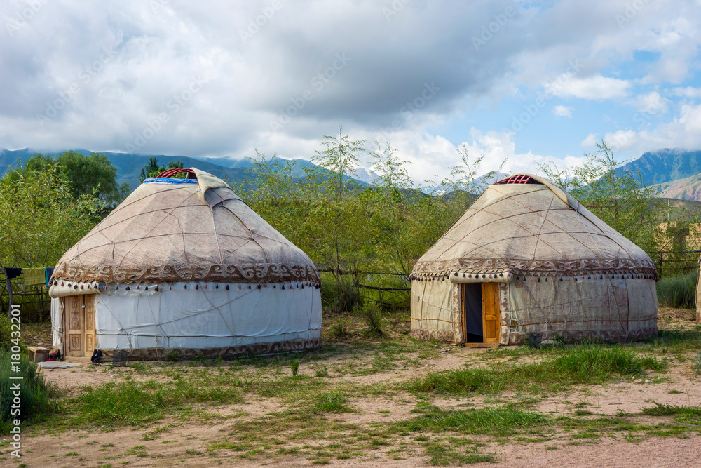 Yurt, a nomad house