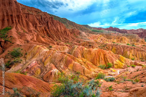 Skazka aka Fairy tale Canyon, Kyrgyzstan