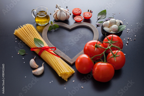 Spaghetti italian food ingredient