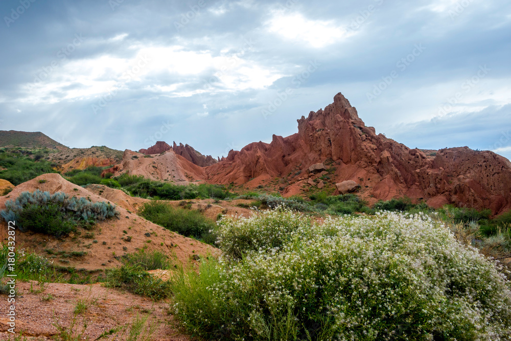 Skazka aka Fairy tale Canyon, Kyrgyzstan