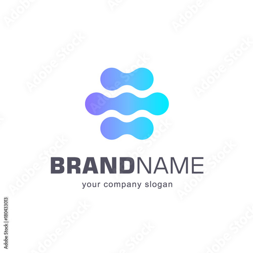 Vector logo template for business