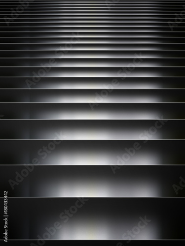 Dark solid steel reflection