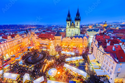 Prague, Czech Repubilc. Christmas market. photo