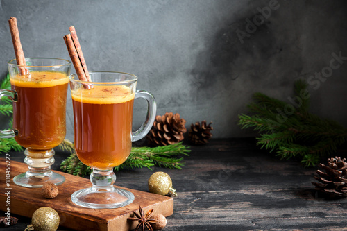 Hot buttered rum photo