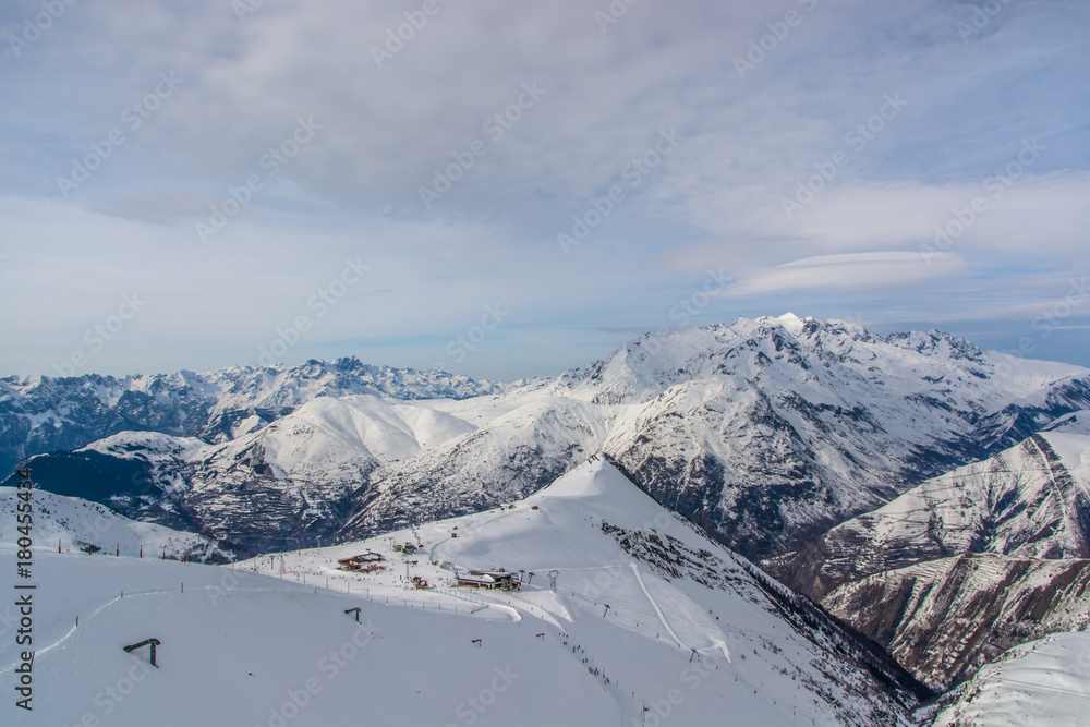 Naklejka premium French Alps