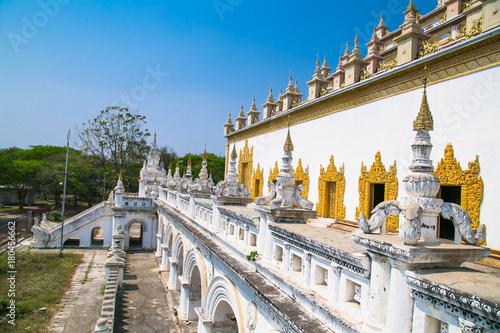 Atumashi Monastery in Mandalay, Myanmar. photo