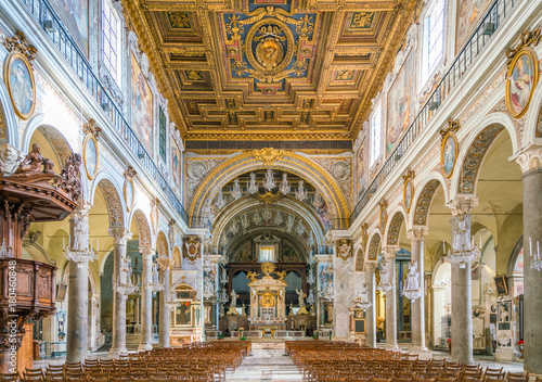 Basilica of Santa Maria in Ara Coeli, Rome, Italy. photo