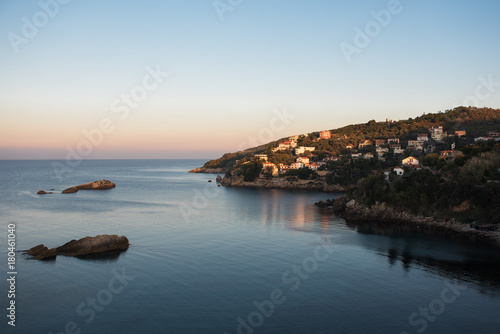 Montenegro, city of Ulcinj, the month of October, the Adriatic sea, morning,