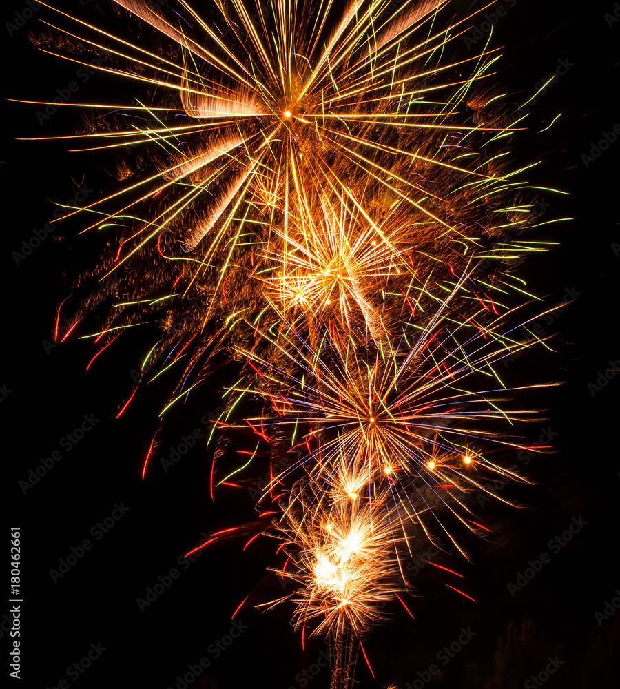 Fototapeta premium Nice fireworks