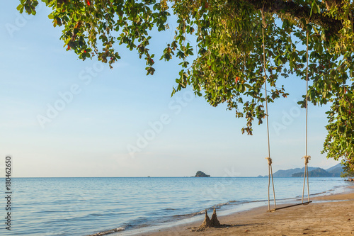 Beautiful sea beach with coast at Chang Island, Thailand © Akarapong Suppasarn