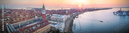 Venice Italy from above