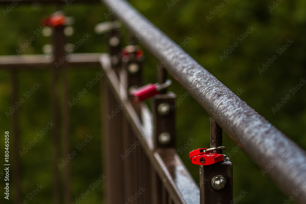 Bridge with locks.