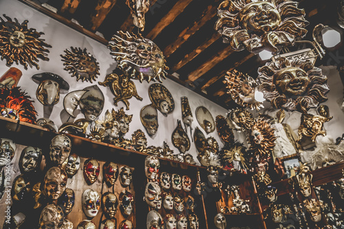 Masks of Venice Italy