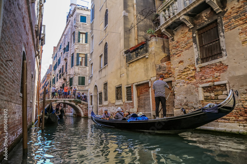 Gondolas of Venice Italy © pierrick