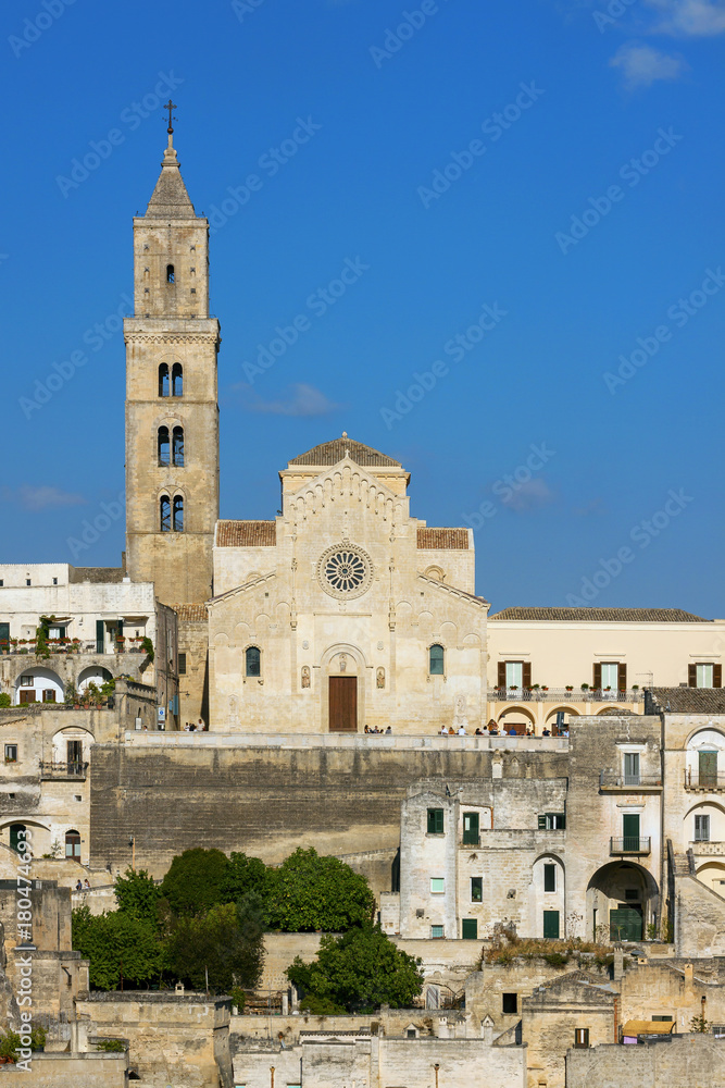 Panoramic view of Matera - Italy