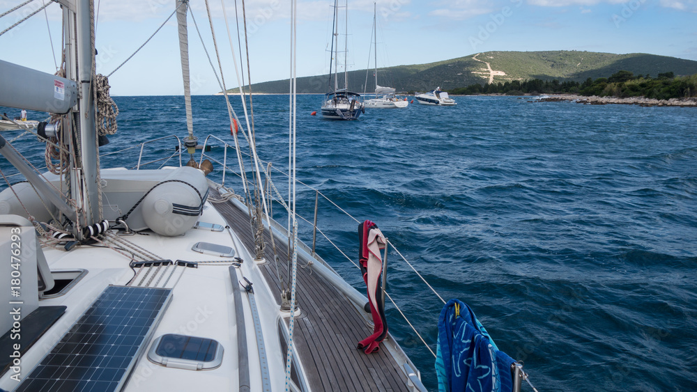 Obraz premium Meerenge von Ilovik