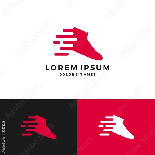 shoe sneaker logo