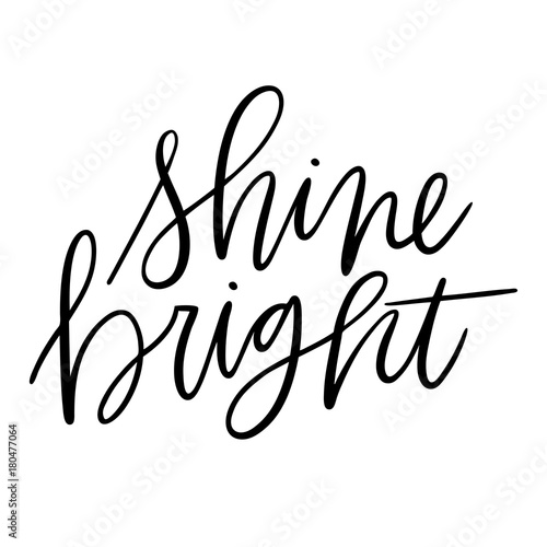 kbecca_vector_handlettering_brushlettered_shinebright