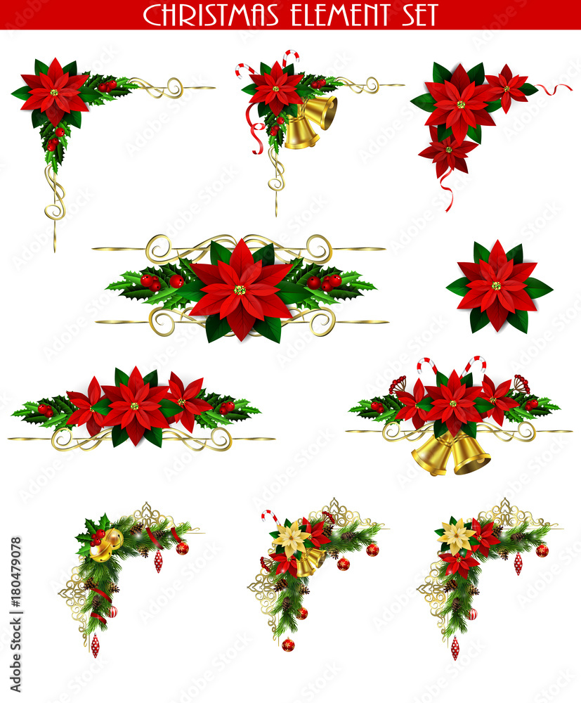 Christmas elements for your designs Christmas elements for your designs
