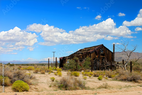 Mojave Desert Abandoned Shack photo
