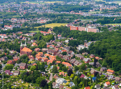 Luftbild von Hamm Heessen im Ruhrgebiet