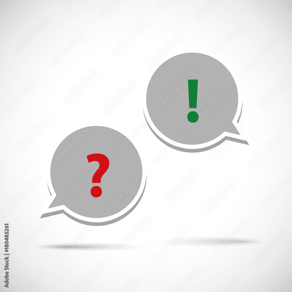 frage und antwort graue sprechblasen frage und antwort graue sprechblasen