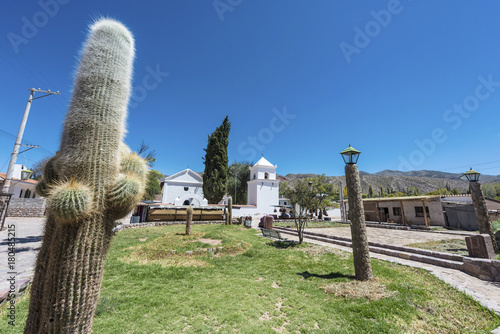 Uquia on Quebrada de Humahuaca in Jujuy, Argentina. photo