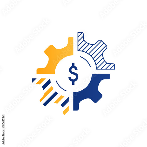 Innovative business technology, financial system upgrade, complex money solution