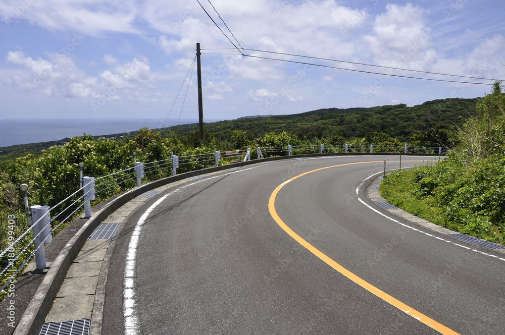 島の道路